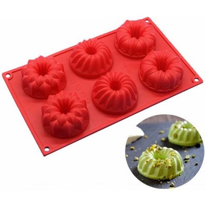 Cakesicq Silikonová forma na mini bábovky 30x17cm – Zboží Dáma