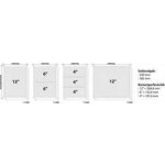 Tabelační papír, 240mm, 12", 3 vrstva, VICTORIA – Zboží Živě