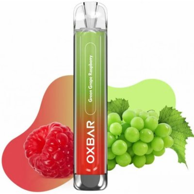 OXBAR C800 GREEN GRAPE RASPBERRY 16 mg 800 potáhnutí – Zboží Mobilmania