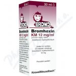 BROMHEXIN KM POR 12MG/ML POR GTT SOL 30ML – Hledejceny.cz
