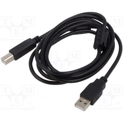 ART AL-OEM-100A USB 2.0, USB A vidlice,USB B vidlice, 1,8m, černý