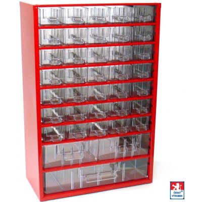 Mars Skříňka 6741C - 35M 2S 1V - červená – Sleviste.cz