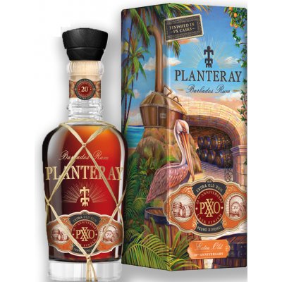 Planteray PXXO 20th Anniversary 40% 0,7 l (karton) – Zboží Dáma