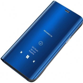 Pouzdro Beweare Clear View Xiaomi Redmi Note 7 - modré