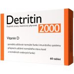 Detritin Vitamin D3 2000 IU 60 měkkých tobolek – Hledejceny.cz