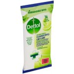 Dettol Antibakteriální ubrousky na povrchy s vůní limetky 36 ks – Zboží Dáma