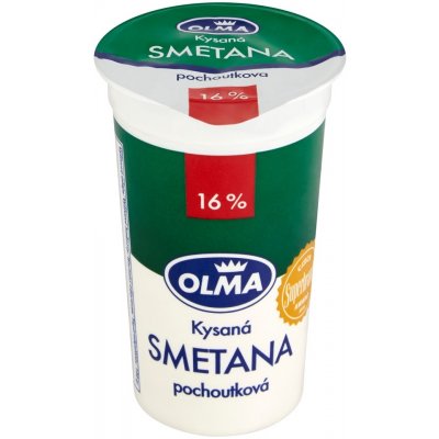 Olma Kysaná smetana pochoutková 16% 200 g – Zboží Dáma