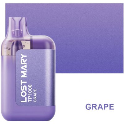 Elf Bar Lost Mary TP1000 Grape 20 mg 1000 potáhnutí – Hledejceny.cz