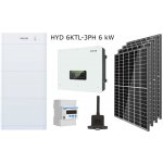 VSelektro Sofar Solar HYD 6KTL-3PH II BDU+AKU 5kWh, 8x460 Wp / 3,7 kWp Bez DC rozvaděče – Zboží Mobilmania