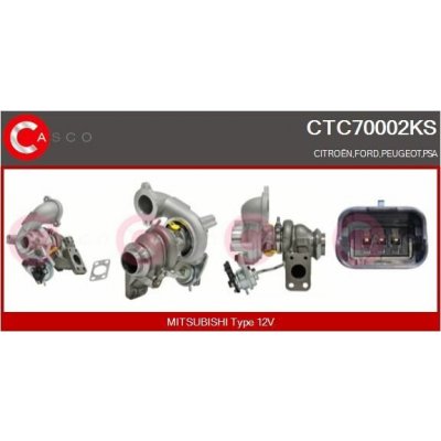 Dmychadlo, plnění CASCO CTC70002KS | Zboží Auto