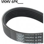 SKF Ozubený klínový řemen VKMV6PK1432 – Hledejceny.cz
