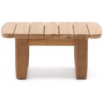 Kave Home Tirant 140 x 70 cm Teakový zahradní stolek – Hledejceny.cz