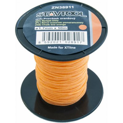 XTLINE XT-ZN38912 Provázek oranžový 50 m / 2 mm STAVTOOL – Hledejceny.cz