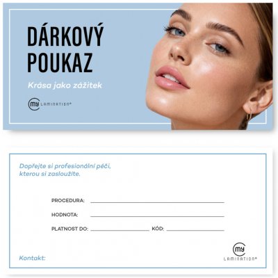 My Lamination dárkový poukaz 10 ks – Zboží Mobilmania