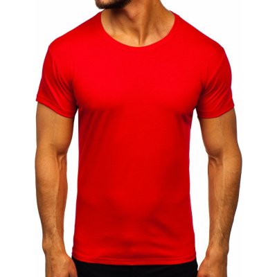 Bolf 2005 pánské tričko bez potisku Červené – Zboží Mobilmania