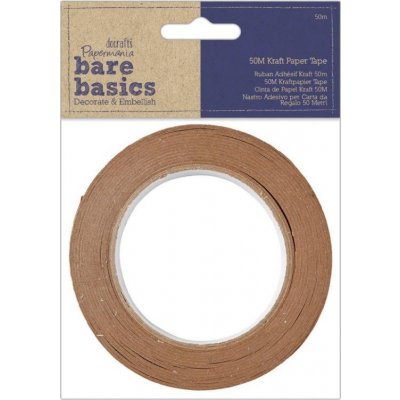 West Design Papírová lepicí páska kraft hnědá 2,5cm 50m – Zboží Živě