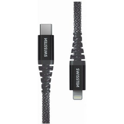 Swissten 71544010 USB-C / Lightning, 1,5m, černý – Zbozi.Blesk.cz