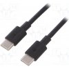 usb kabel Goobay 66316 USB 2.0, z obou stran, USB C vidlice, 0,5m, černý