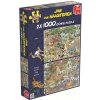 Puzzle Jumbo Safari + Vichřice 2 x 1000 dílků
