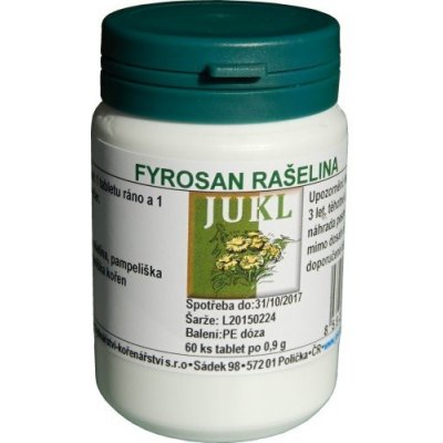 Jukl Fyrosan Rašelina 60 tablet – Hledejceny.cz