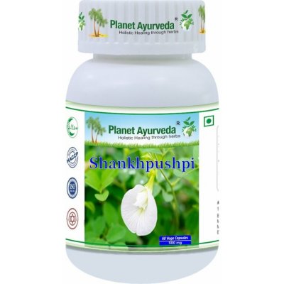 Planet Ayurveda SHANKHPUSHPI 500 mg 60 kapslí – Hledejceny.cz