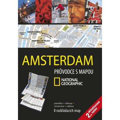Amsterdam Průvodce s mapou National Geographic – Hledejceny.cz