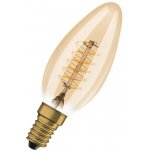 Osram LED žárovka 1906 E14 3,4W/822 CLB25 FILAMENT GOLD svíčka DIM – Hledejceny.cz