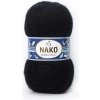 Příze Nako Pletací příze Nako Mohair Delicate 6130 - černá