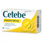 Cetebe Vitamin C 500 mg s postupným uvolňováním 30 kapslí – Hledejceny.cz