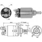 Elektromagnetický spínač, startér MAGNETI MARELLI 940113050402