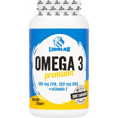 Lionlab Omega 3 Premium XXL 180 kapslí – Hledejceny.cz