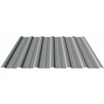 Blachotrapez T18 Plus 1173 x 0,5 mm aluzinek stříbrná 1 m² – Sleviste.cz
