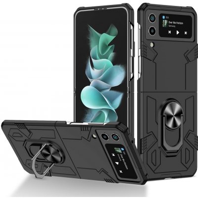 Pouzdro Forcell MECHA Case Samsung Galaxy Z Flip 3 černé