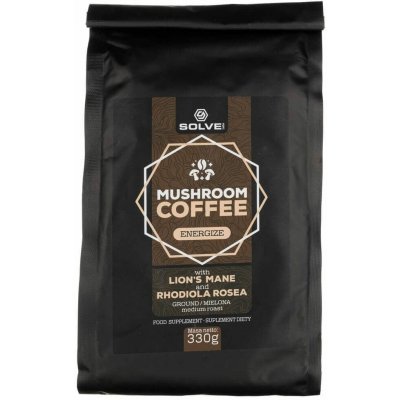 Solve Labs Mushroom Coffee Energize 330 g – Hledejceny.cz