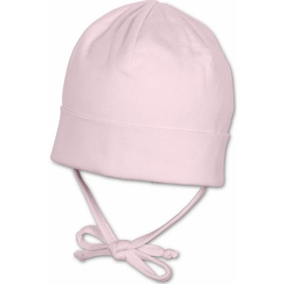 Sterntaler čepička baby bavlněný jerzey dvojitá růžová – Zboží Dáma