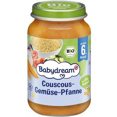 Babydream BIO kuskus se zeleninou 190 g – Sleviste.cz