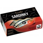 Bassta Sardinky v rajčatové omáčce 125 g – Zbozi.Blesk.cz