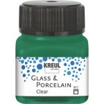 Kreul Barva na sklo a porcelán clear 20 ml TMAVÁ ZELENÁ – Zboží Dáma