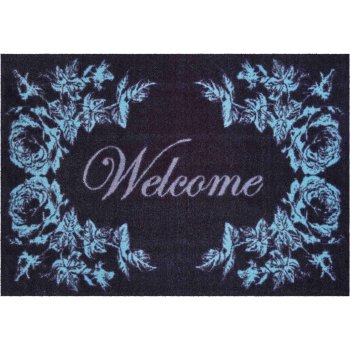 Grund Welcome Protiskluzová vstupní rohožka modrá 40 x 60 cm