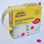 Avery Zweckform 3850 Samolepící kolečka 10 mm 800 ks purpurové – Hledejceny.cz