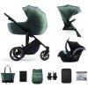 Kočárek Kinderkraft stroller 3in1 PRIME 2 DARK GREEN 2023