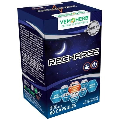 Vemoherb Recharge 60 kapslí