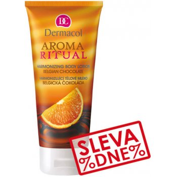 Dermacol Aroma Ritual Belgická čokoláda harmonizující tělové mléko 200 ml