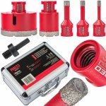 POWERMAT RTZOD0045 5ks Diamantové vrtací korunky 6-68mm – Hledejceny.cz