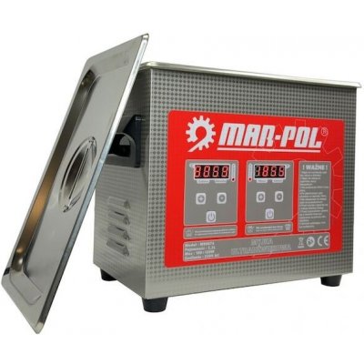 MAR-POL Ultrazvuková čistička 120W, 3,2l M90074 – Zboží Dáma