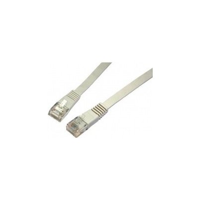 Solarix 28790509 patch plochý CAT6 UTP LSOH 5m šedý – Zboží Živě