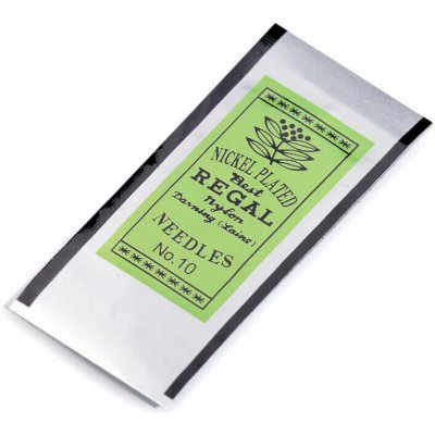 Jehly na korálky Regal - vel.10 (40mm) 14ks – Hledejceny.cz