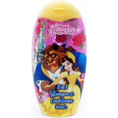 Disney Princess Kráska a zvíře 2v1 šampon a kondicionér 300 ml – Hledejceny.cz