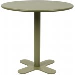 White Label SANJAY 80 cm Zelený zahradní bistro stolek – Hledejceny.cz