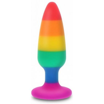 ToyJoy Hunk Plug Large Rainbow - analní silikonový kolík – Zboží Mobilmania